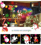 LED Christmas Projection Lamp – 16 Patterns of Pure Holiday Magic