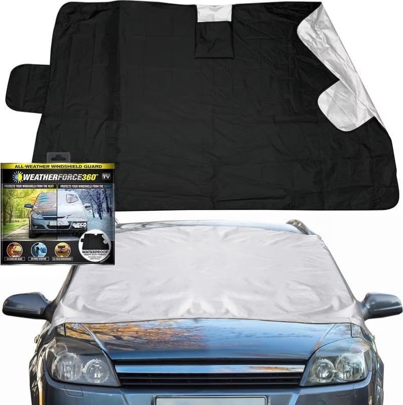 Weatherforce All-Weather Windshield Shield | Anti-Theft & Reversible Design