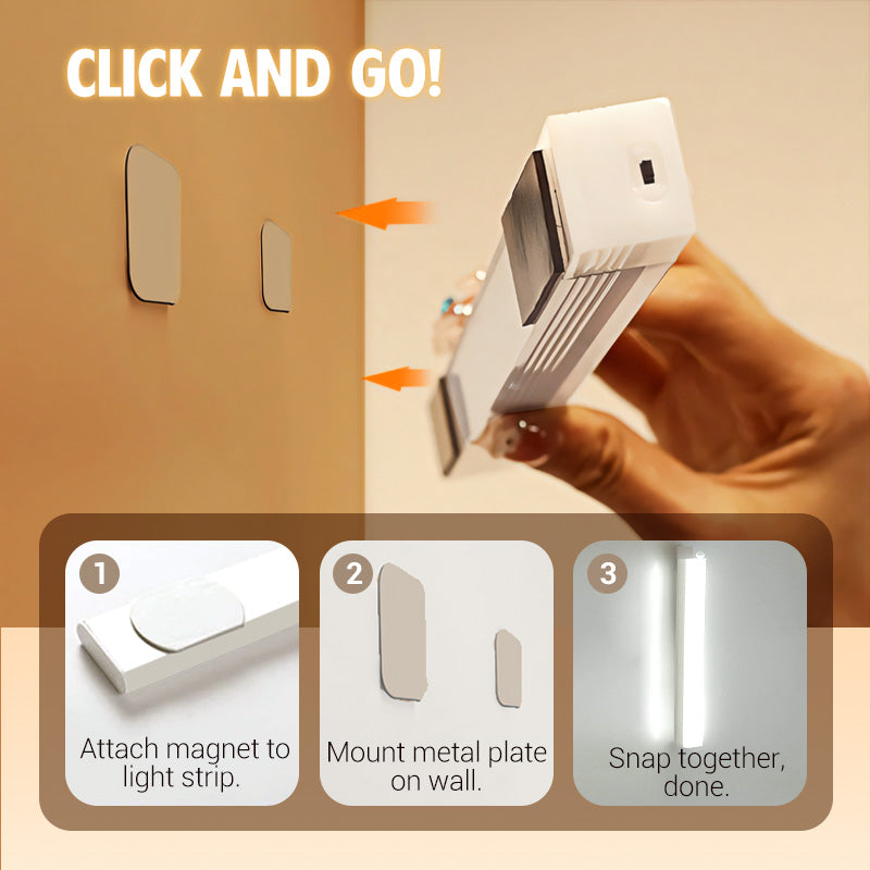 LED Smart Magnetic Human Body Sensor Light