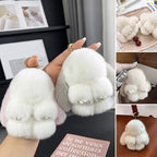 Hot Handmade Soft Bunny PomPom Charms