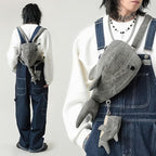 Unisex Whale Shark Crossbody Bag