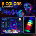 New Year Special Deals ! UV Glow Face and Body Paint Markers Set