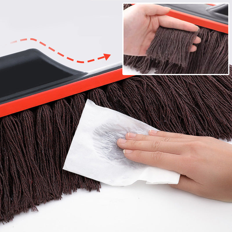 Retractable Professional Cotton Thread Car Cleaning Wax Brush