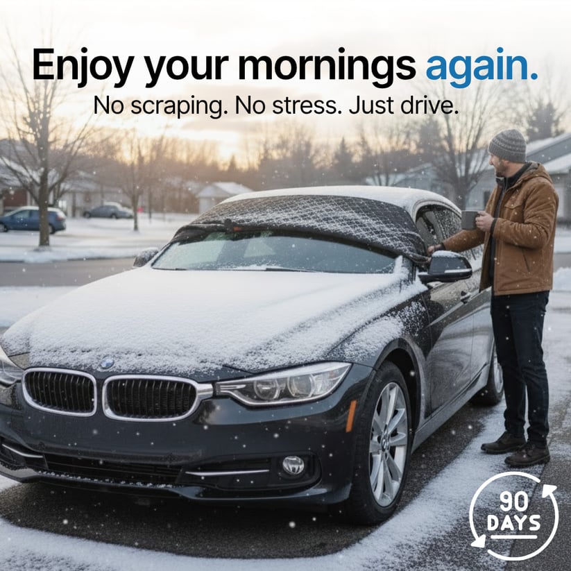 Weatherforce All-Weather Windshield Shield | Anti-Theft & Reversible Design