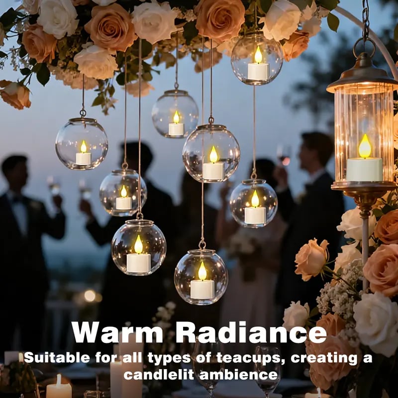 The Last Tea Lights You’ll Ever Need — Rechargeable, Realistic & Remote-Controlled