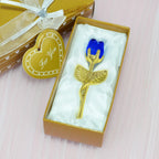 Eternal Love Metal Crystal Rose