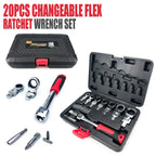 Removable Movable Head Ratchet Durable Power Saving Repair Tool Set（ worldwide）