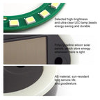Promotion - Solar Powered Wireless LED Heart Shape C-Pillar Neon Light