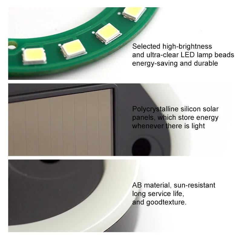 Promotion - Solar Powered Wireless LED Heart Shape C-Pillar Neon Light