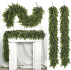 Christmas Artificial Cypress Leaf Vine Wreath