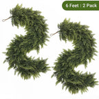 Christmas Artificial Cypress Leaf Vine Wreath