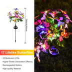 For a ! Offers-Solar Outdoor Butterfly Lights