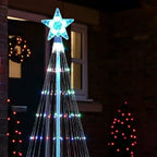 BIG SALE SPECIAL MULTICOLOR LED ANIMATED OUTDOOR CHRISTMAS TREE LIGHTSHOW