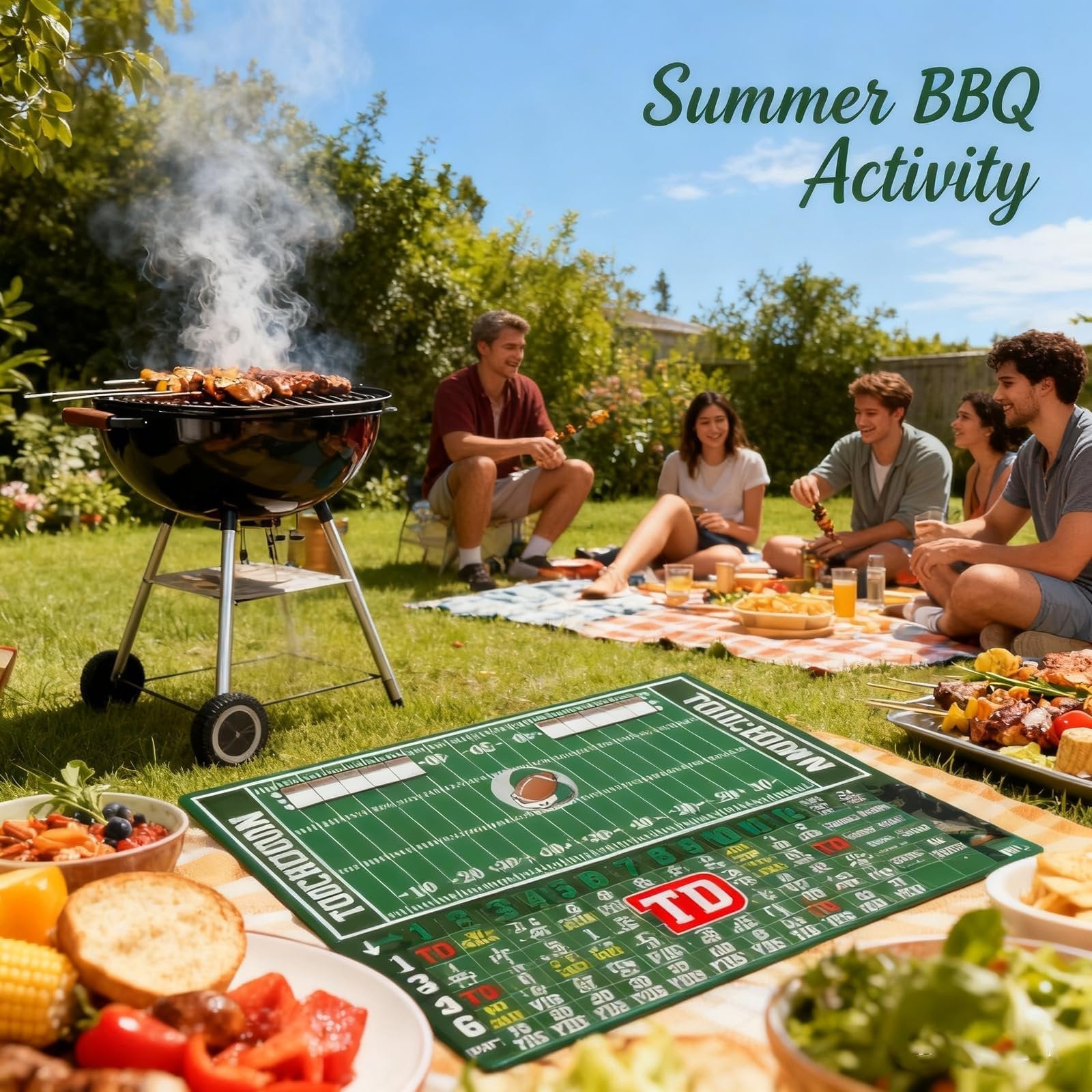 Football Game Board – Roll, Score & Win