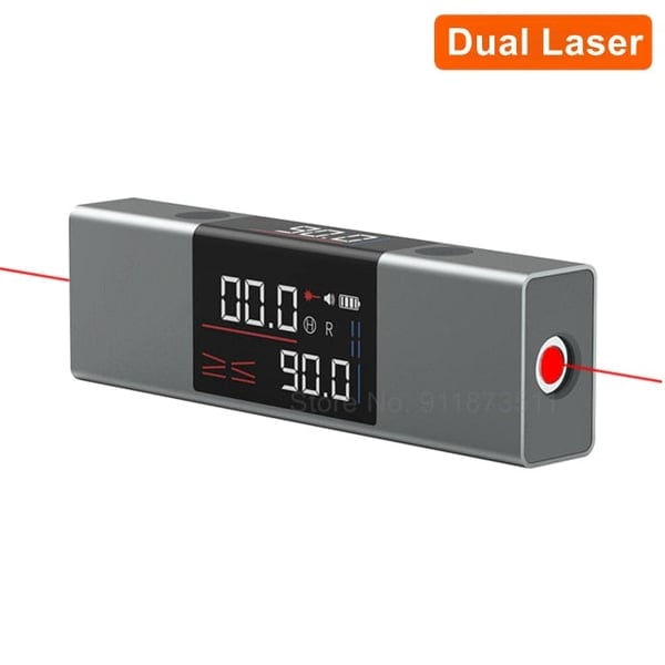 New Year 2 in1 Laser Angle Ruler Protractor