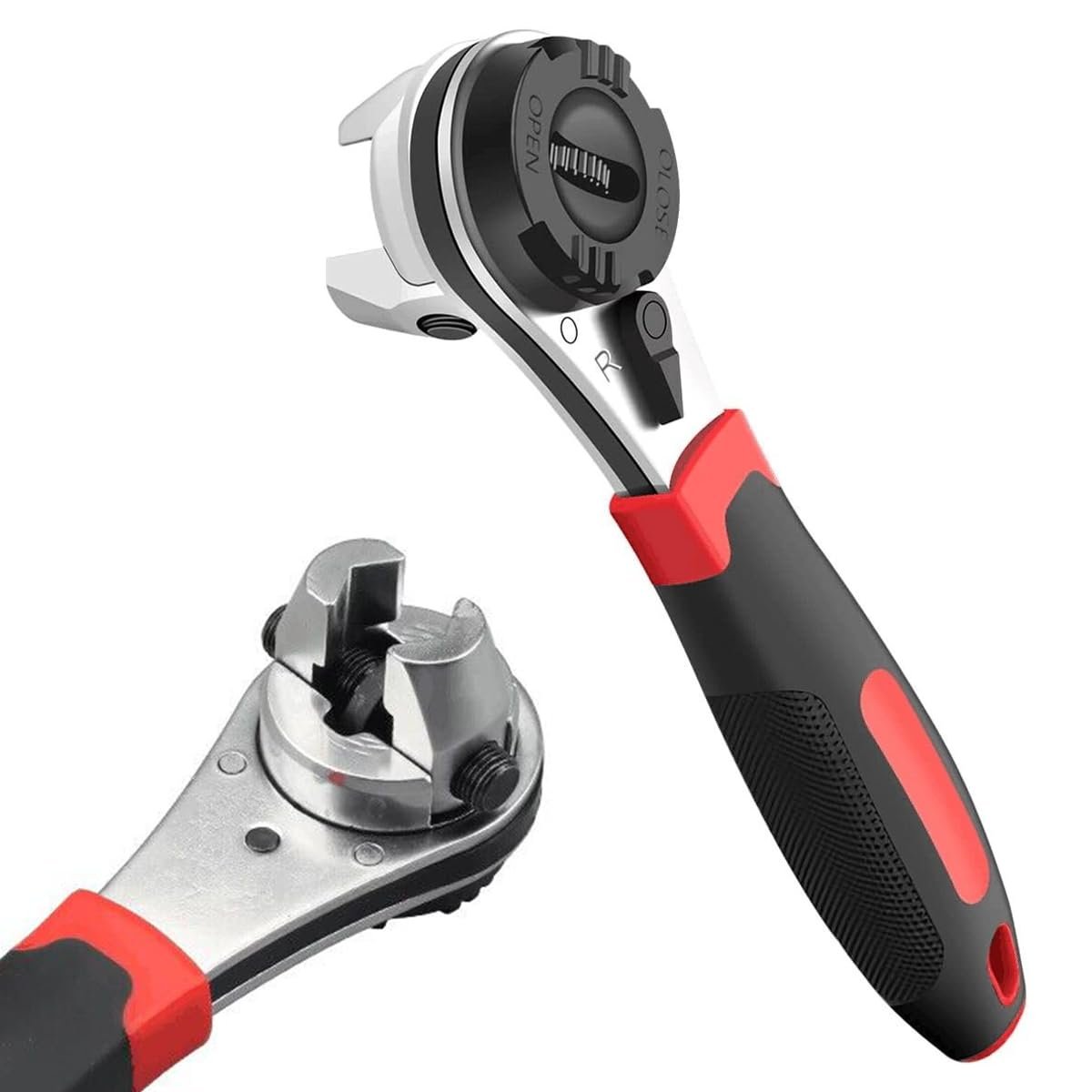 Adjustable Ratchet Wrench Kit for 6-22mm Screw