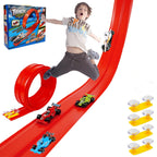 Early Christmas DIY Flexible Racing Track Toy