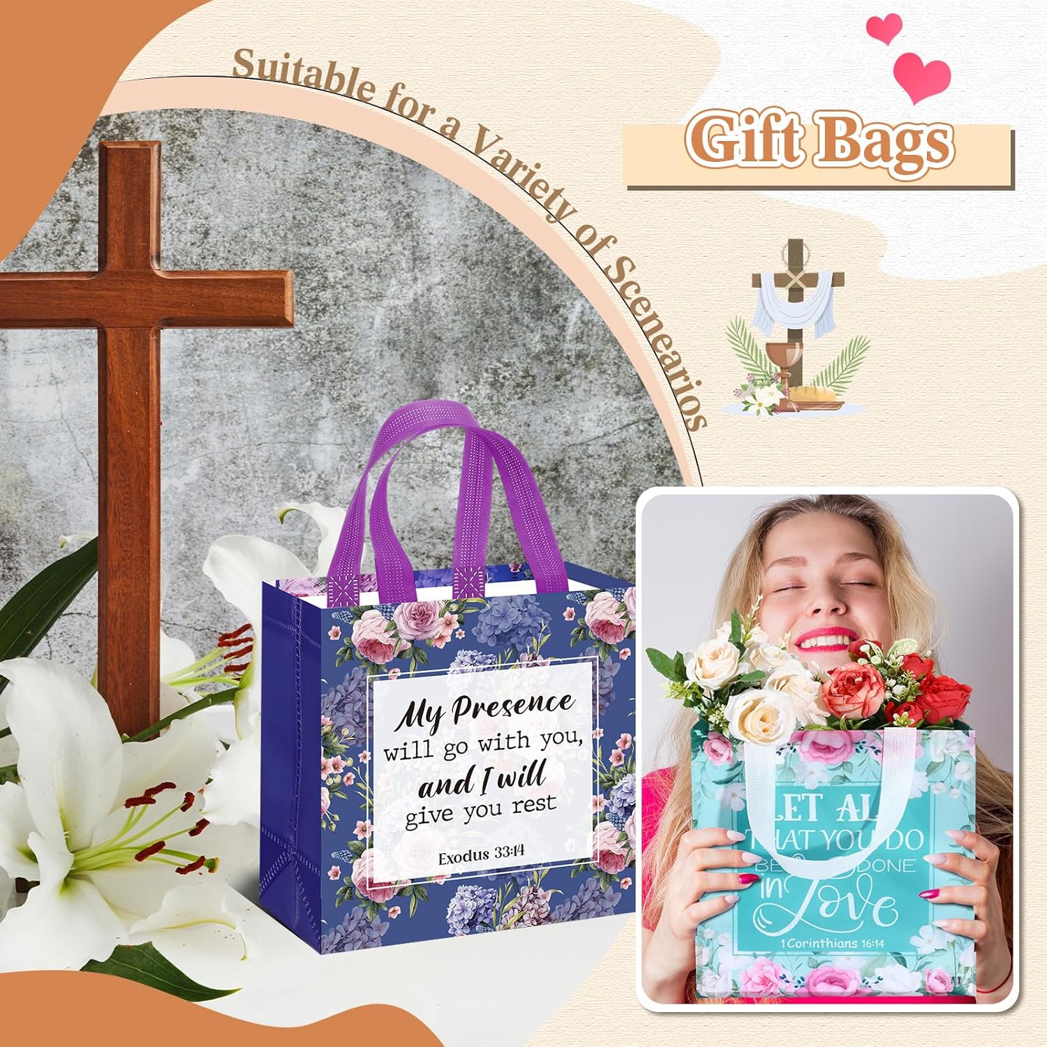 Christian Gifts: Inspirational Bible Verse Gift Bags – Inspire Your Faith Journey