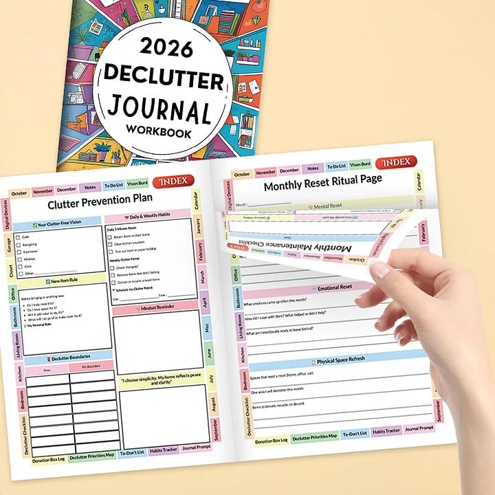 Declutter Journal Workbook