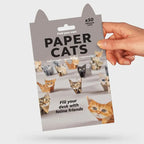 Easy DIY Paper Cats Kit | Guided Lines & Instructions Included Buy More Save More