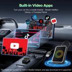Smart Car Upgrade! 3in1 Android Box + CarPlay Adapter