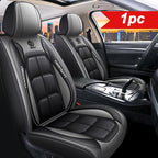 & Premium Leather Front Seat Covers – Universal Fit for Sedans, SUVs & Trucks