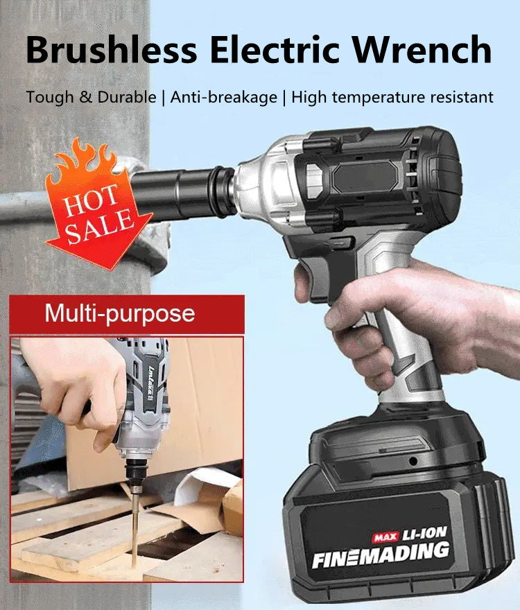 Brushless Electric Wrench for Ultimate Power and Precision