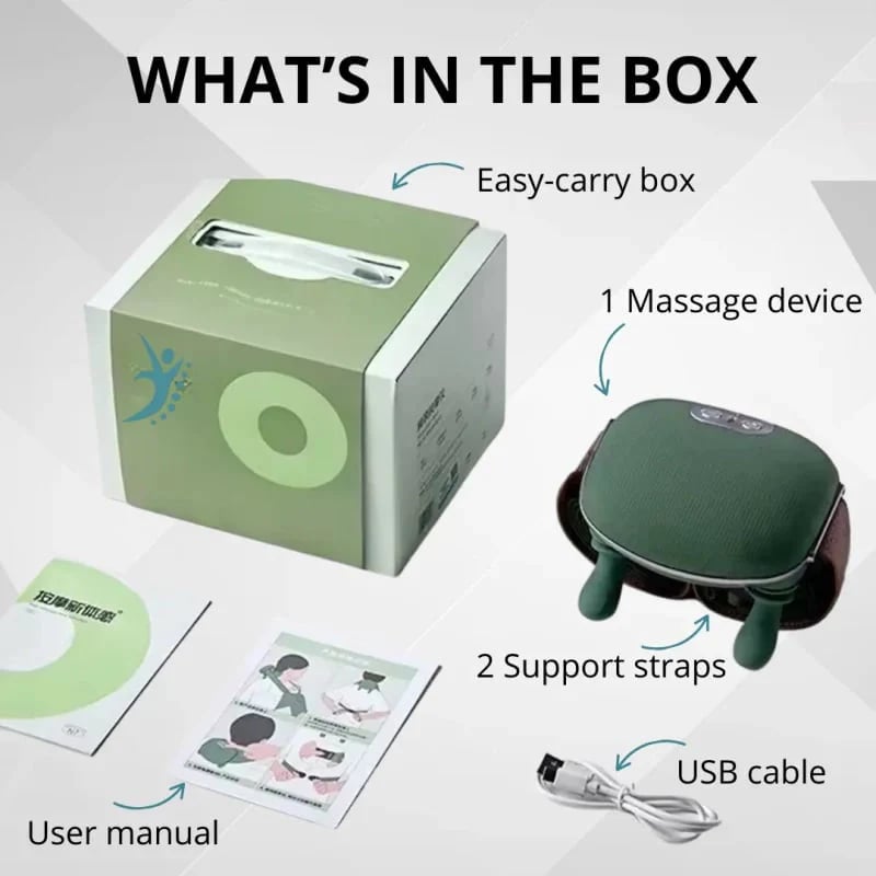 Christmas 3D Shiatsu Neck Massager + Heat