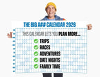 The Big A## Wall Calendar - Flexible Dry-Erase Material Design Your Amazing Year