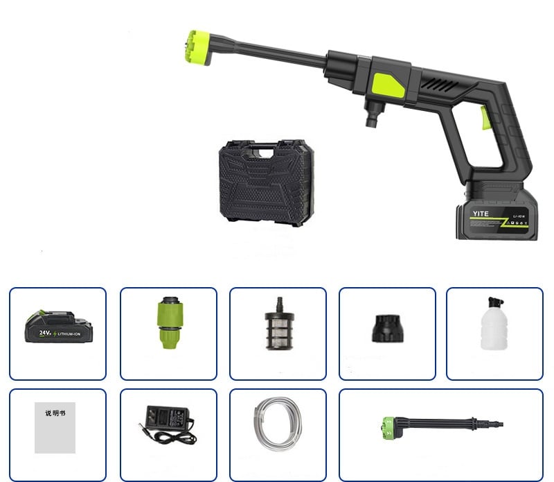 Cordless Pressure Washer and Single Port Charger Base