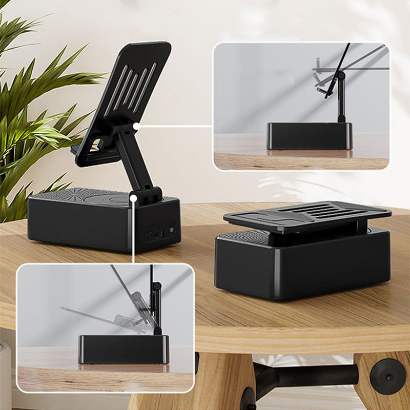 Promotion 3 in1 - Wireless Bluetooth Speaker, Charging Station, Phone Stand