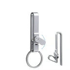 Titanium Alloy Magnetic Keychain - Anti-Lost Quick-Release Key Ring