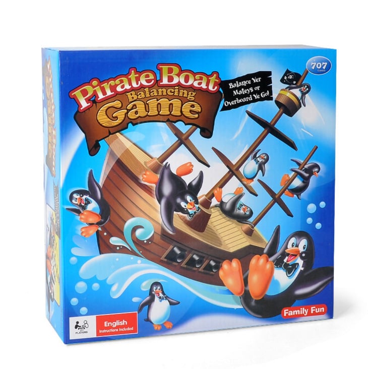 New s - Pirate balancing Boat game