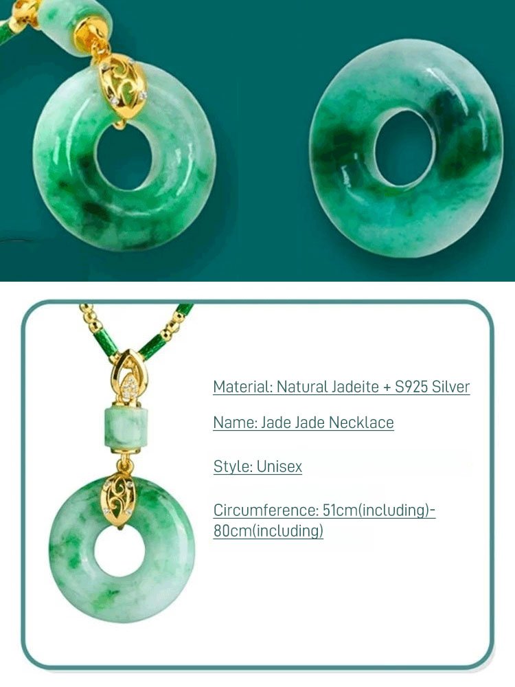 Hetian Jade Peace Prayer Buckle