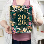 Hard Cover Planner, 8.5" x 11", Blooming Wildly