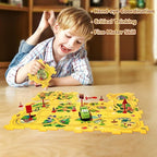 Educational puzzle and circuit game for children