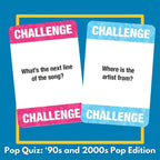Lyrically Correct Pop Quiz 90s & 2000s Edition Music Trivia Game