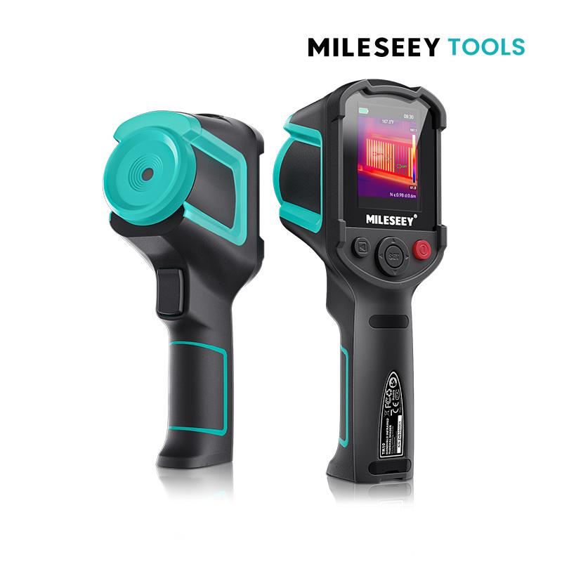 Thermal imaging camera, 240x240 super resolution thermal imaging camera, 25Hz refresh rate, -20°C to 550°C / -4°F to 1022°F Handheld infrared camera, 8 hours battery life