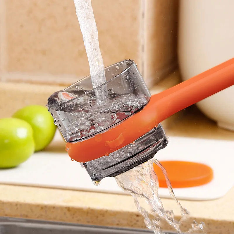 Deals-Multifunctional Peeler with Debris Storage Bucket