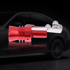 Aluminum Alloy Universal Turbo Whistle,Turbo Sound Exhaust Muffler Pipe Whistle Car Roar Maker