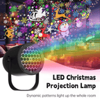 LED Christmas Projection Lamp-16 Patterns of Pure Holiday Magic