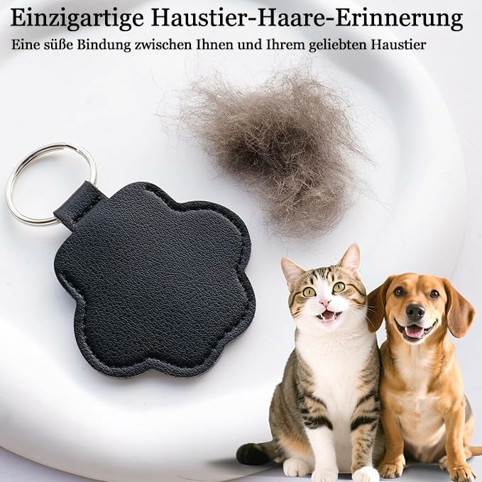 Leather key rings to remember your pet - Always keep the memory close to yourself