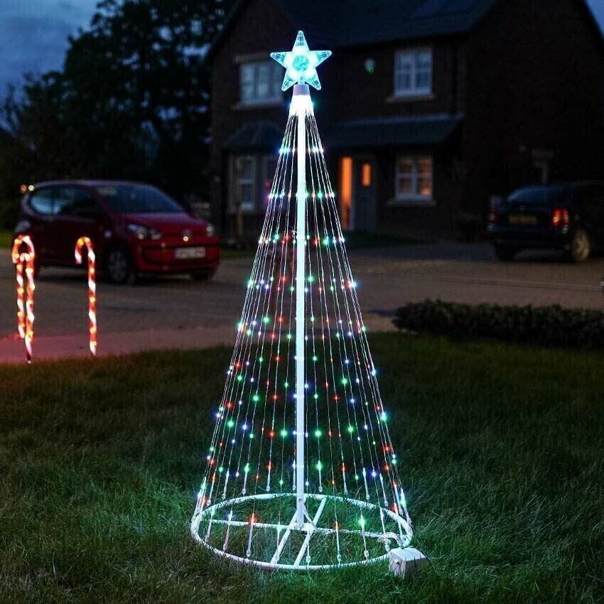 BIG SALE SPECIAL MULTICOLOR LED ANIMATED OUTDOOR CHRISTMAS TREE LIGHTSHOW