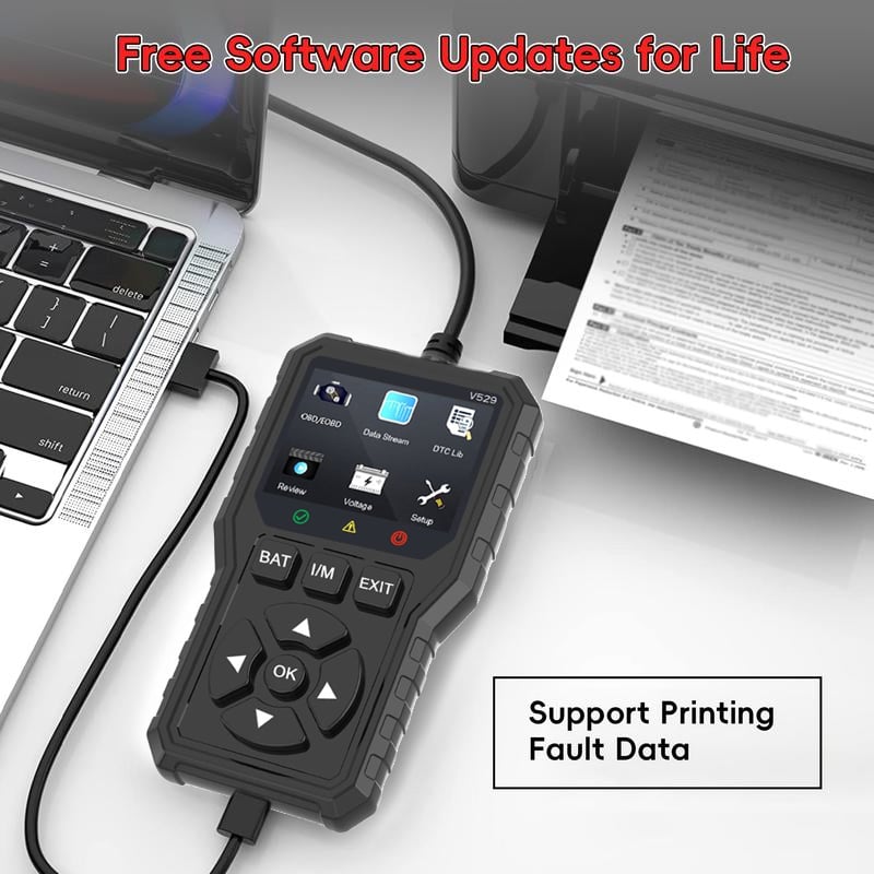 OBD2 Advanced Diagnostic Tool – Professional Engine Code Reader