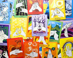 MUDRA Cards for Body, Mind ad Spirit: The Handy Course in Yoga Spiritual Meditation Accessories
