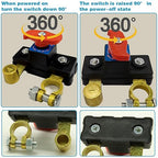 Car Battery Power Cut-Off Switch Breaker