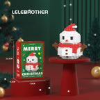 Santa Claus Design Building Blocks Toy