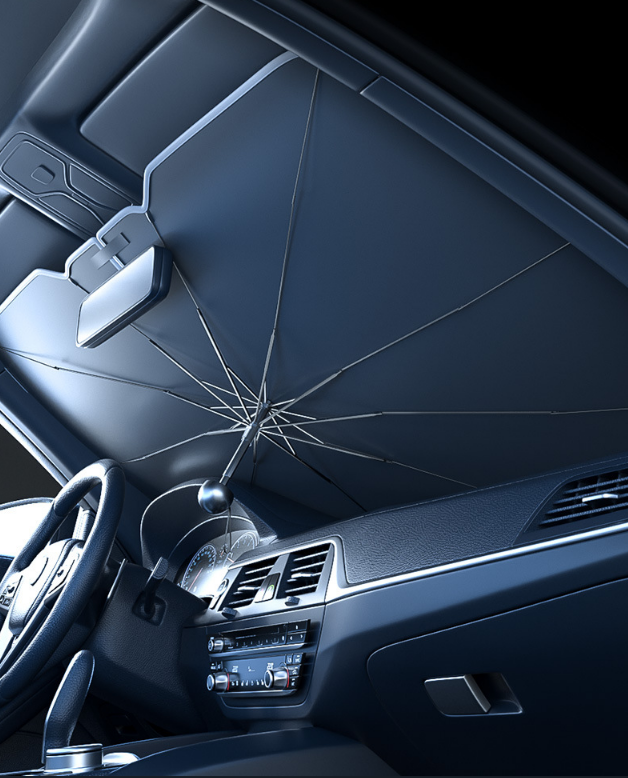 Car Windscreen Sunshade - Folding Windscreen Car UV Protection