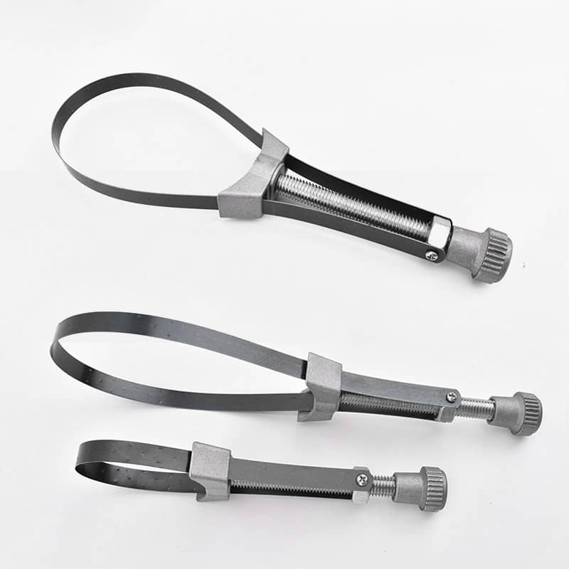NEW Auto Car Diameter Adjustable Oil Filter Removal Strap Wrench Tool,Car Oil Filter Wrench