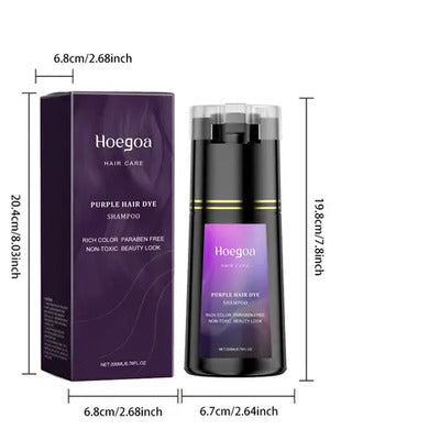 Hoegoa Hair Dye Shampoo - Purple